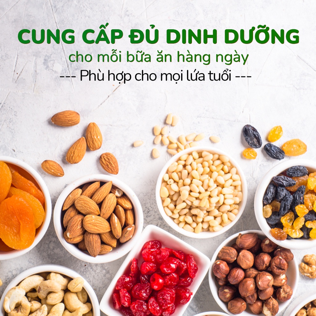 HẠT DƯỠNG HỖN HỢP DAILY NUT 25GR DAN D PAK, sản phẩm là sự hòa quyện của các loại hạt cao cấp