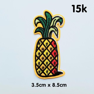 Sticker vải - patch ủi trái khóm 120
