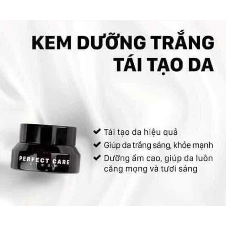 Kem ốc sên dưỡng trắng, tái tạo da ban đêm Perfect Care Narguerite (15G)