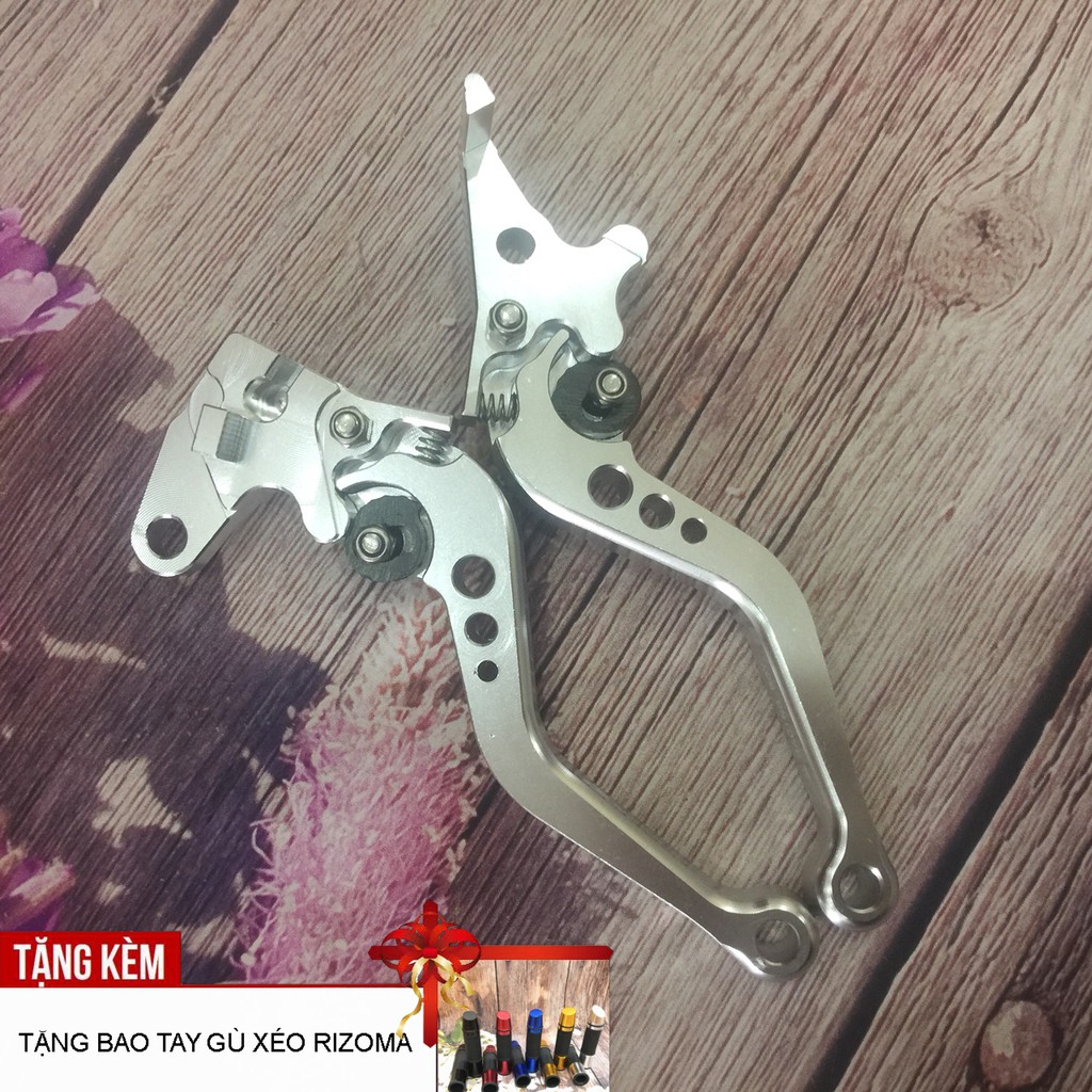 Trọn bộ tay phanh cao cấp Racing Boy thiết kế sắc sảo cho xe máy đẹp như mới DDT