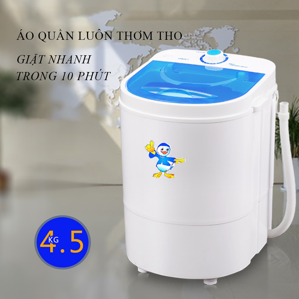 Máy giặt mini, cao cấp, giặt giày, quần áo trẻ em, vắt khô  [BẢO HÀNH 24 THÁNG]