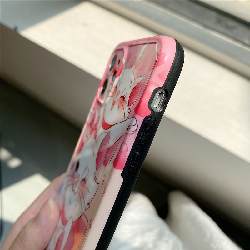 Ốp lưng iPhone iPhone 11 Pro Max / iPhone12 / Ốp lưng iPhone X / iPhone 7 Plus / iPhone 8 / iPhone 6 / iPhone 11 Ốp lưng TPU Mary cat chống rơi