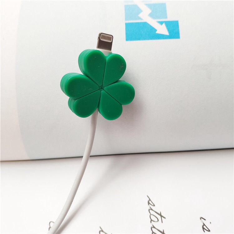 Phụ kiện bảo vệ đầu dây cáp hình trái cây dễ thương