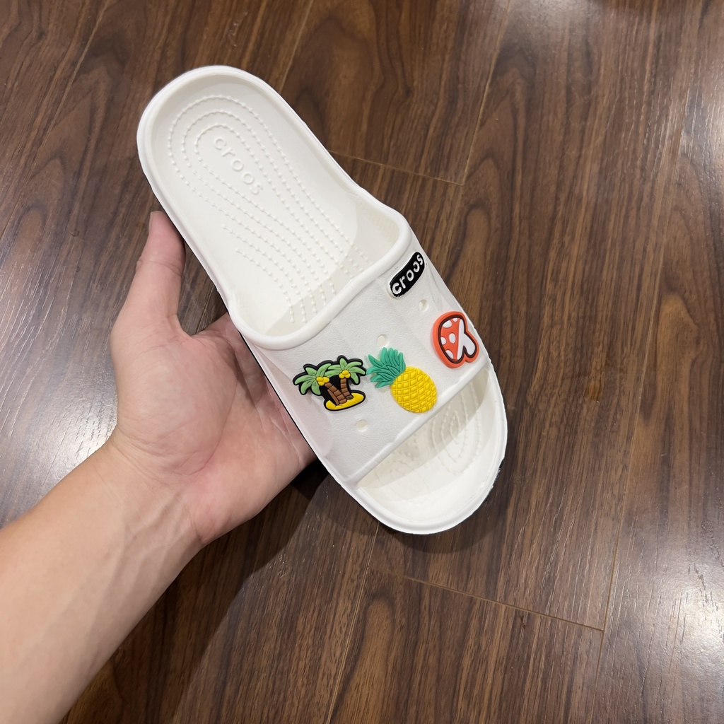 dép lê Cross tổng hợp các màu bán chạy MAILEBADE tặng thêm 6 sticker cross TRANGBIHUE