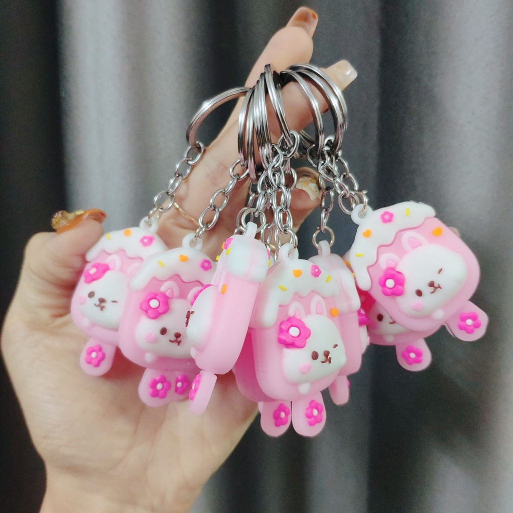 Móc Khóa Thời Trang Hoạt Hình (nhiều mẫu)