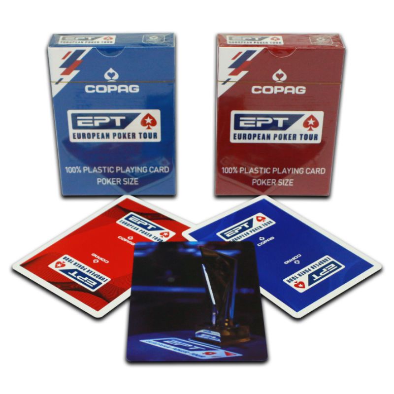 Bộ bài nhựa poker pvc cao cấp European Poker Tour