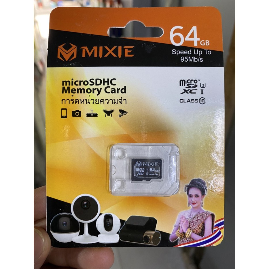 THẺ NHỚ MIXIE 32GB 64GB MICRO TF TỐC ĐỘ 95MB/S GHI 70M/S