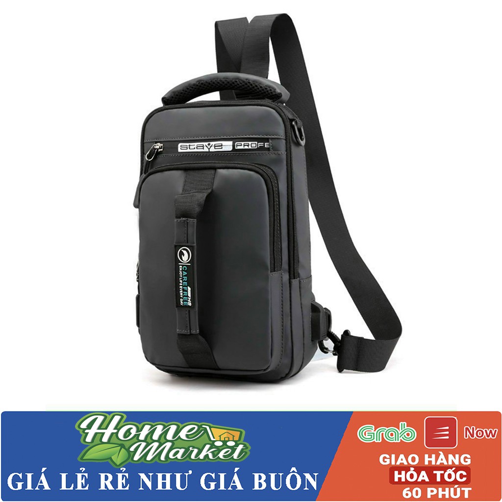 ( Hàng Mới Về ) Túi đeo chéo nam đa năng chống nước bền bỉ, Túi chéo nam TC60-D