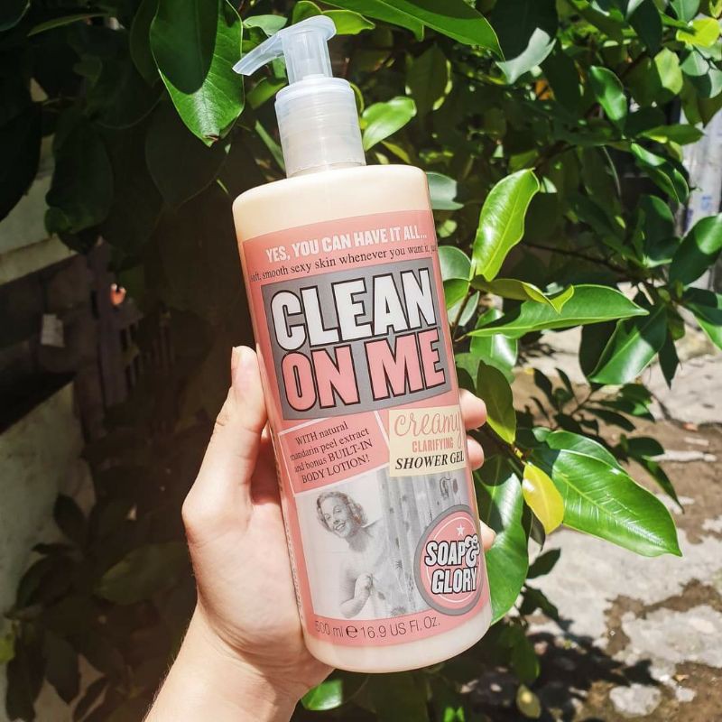 sữa tắm soap and glory clean on me