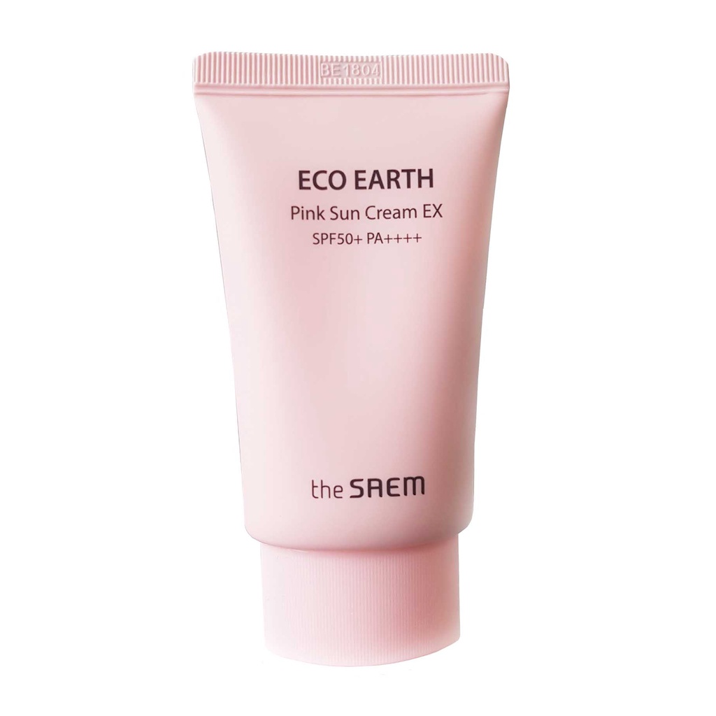 Kem Chống Nắng THE SAEM ECO EARTH POWER PINK SUN CREAMzxc