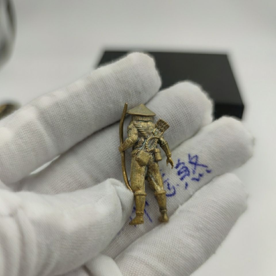 Mô Hình Đồ Chơi Người Lính Samurai Nhật Bản Bằng Đồng Thau 94