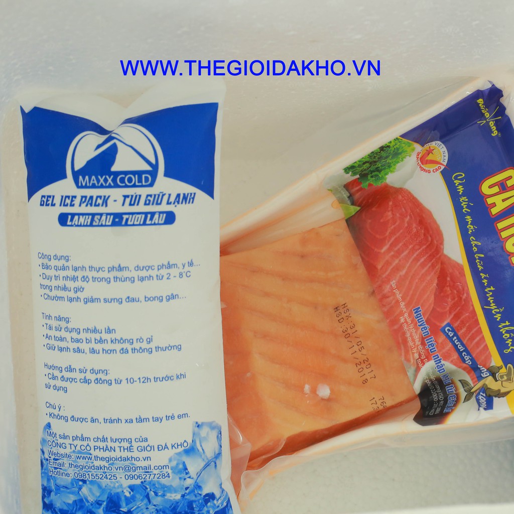 TÚI ĐÁ GEL MAXX COLD 500G