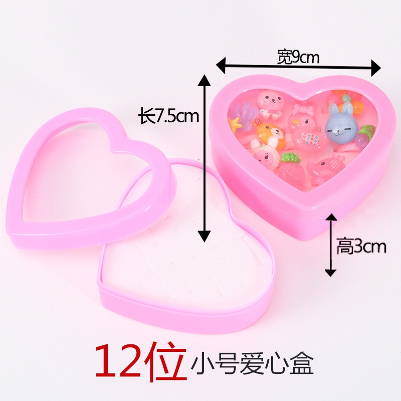 Hộp Đựng Trang Sức Thiết Kế Nhỏ Gọn Tiện Dụng Cho Bé Gái