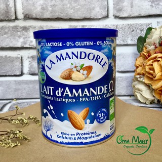 Sữa Hạnh Nhân - Omega - Hữu Cơ La mandorle 400g