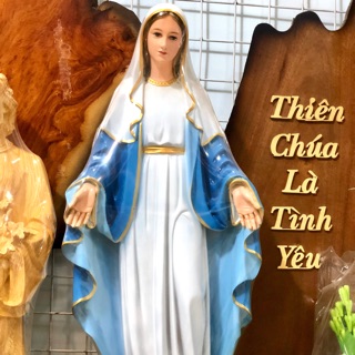 Tượng mẹ ban ơn lành composite cao 60cm