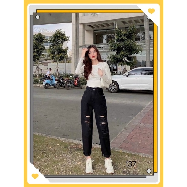 (kèm ảnh thật 100%) Quần baggy nữ lưng cao màu trắng mẫu mới hot trend