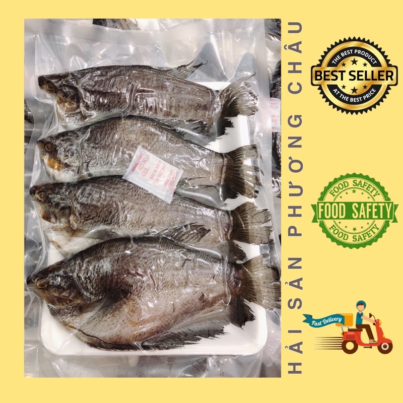 [HỎA TỐC SG] Khô cá sặc bổi Cà Mau lớn ướp lạt không mặn rất ngon 500g