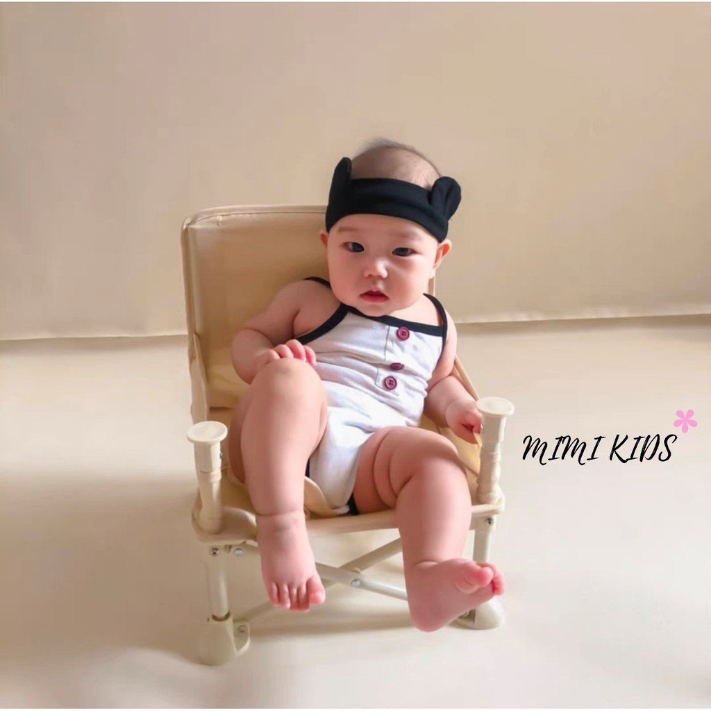 Băng đô tai gấu  turban gấu siêu đáng yêu Mimi Kids cho bé