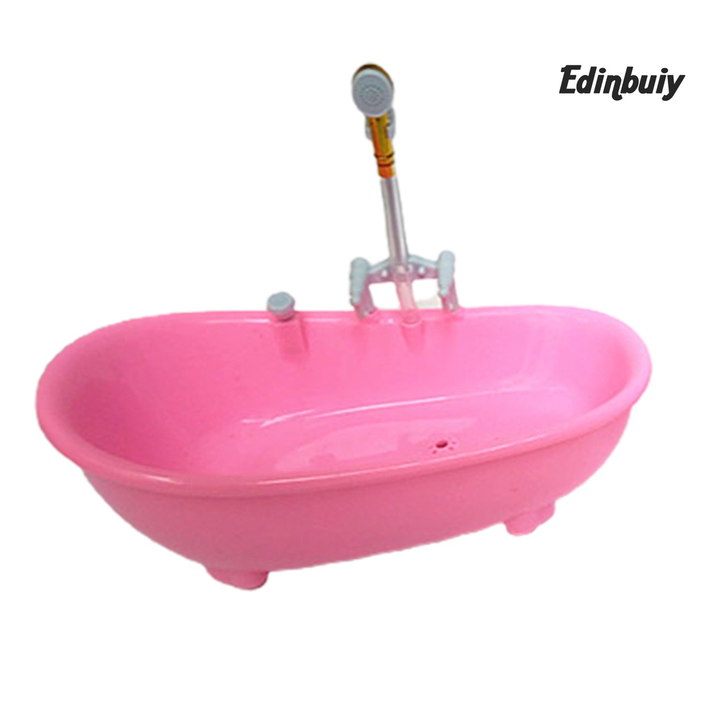 Bồn Tắm Điện Có Âm Thanh Vui Nhộn Cho Búp Bê Tỉ Lệ 1 / 6