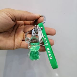 MÓC KHÓA GẤU NƯỚC CUTE CÓ DÂY