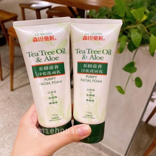 SỮA RỬA MẶT DR MORITA TEATREE OIL & ALOE - CHIẾT XUẤT TỪ TINH DẦU TRẦM TRÀ VÀ NHA ĐAM