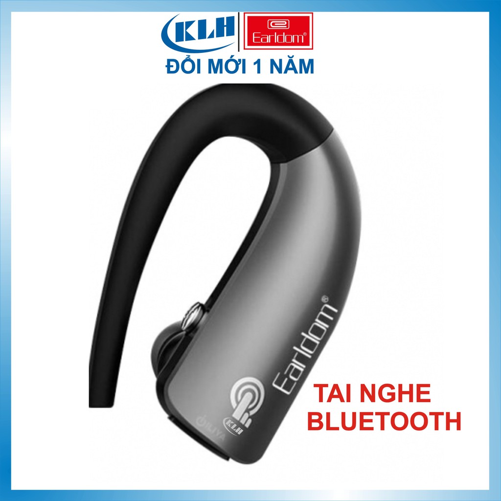 Tai nghe không dây Bluetooth thể thao cá tính Earldom BH05, âm thanh to, pin bền dễ đeo không bị rơi KLH