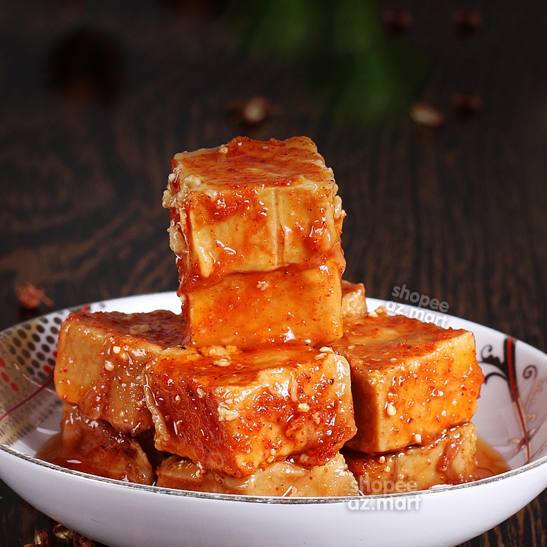 Chao Đỏ Béo Ngâm Sa Tế Cay Ít Laoganma Chay Mặn Đều Dùng Được