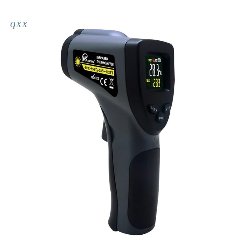 Súng Nhiệt Kế Hồng Ngoại Kỹ Thuật Số Đo Nhiệt Độ - 50°C~550°C