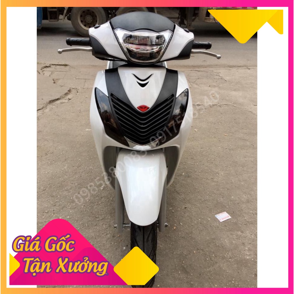 Đèn Pha led 2 tầng version 2017 cho SH Ý 2010 (Ảnh Sp thật)