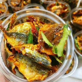 Khô Cá Chỉ Vàng Rim Lá Chanh