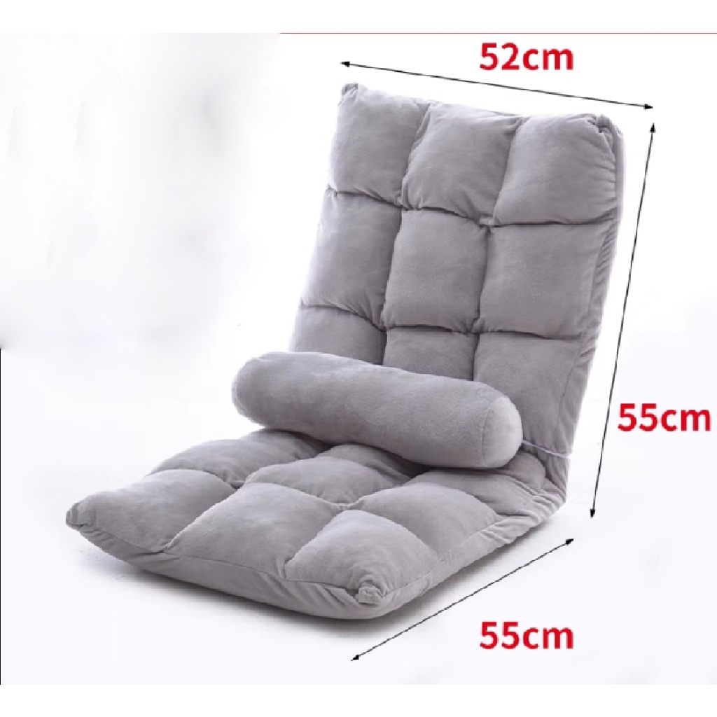 Hàng HOT Ghế Lười Tatami - Ghế Tựa Lưng Ngồi Bệt kiểu nhật Có thể gập lại tặng kèm gối phụ【Tennessee052】