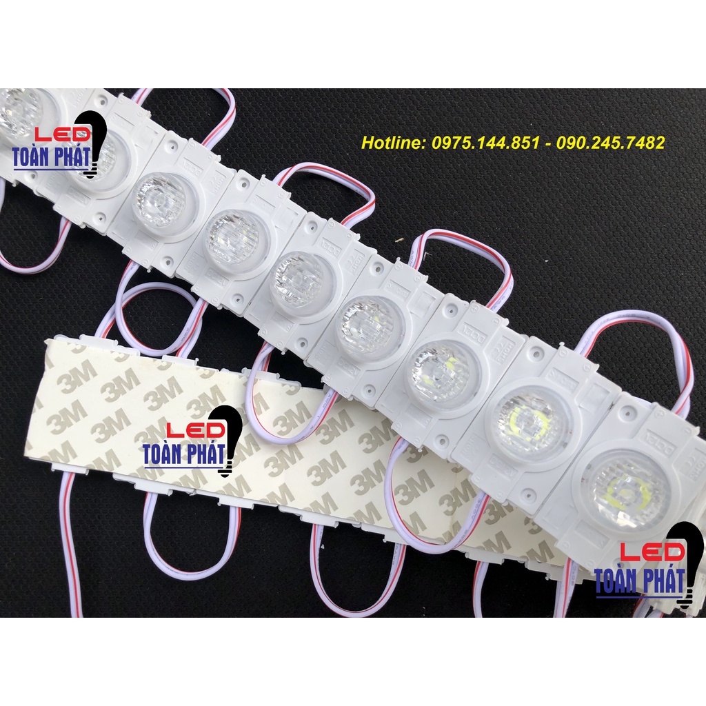 Led hắt rọi 1 mắt siêu sáng, Led mắt trâu, công suất 1,5W ( vỉ 20 bóng )