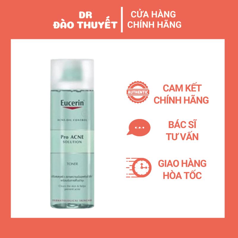 ✅[chính hãng] Toner cho da mụn Eucerin pro acne solution