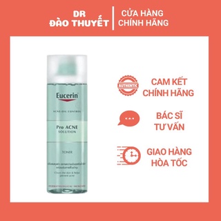 ✅ Toner cho da mụn Eucerin pro acne solution