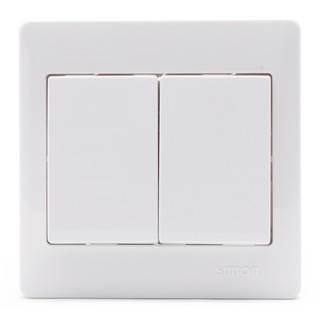 Bộ công tắc đôi một chiều chuẩn vuông Simon Series 50 51021B