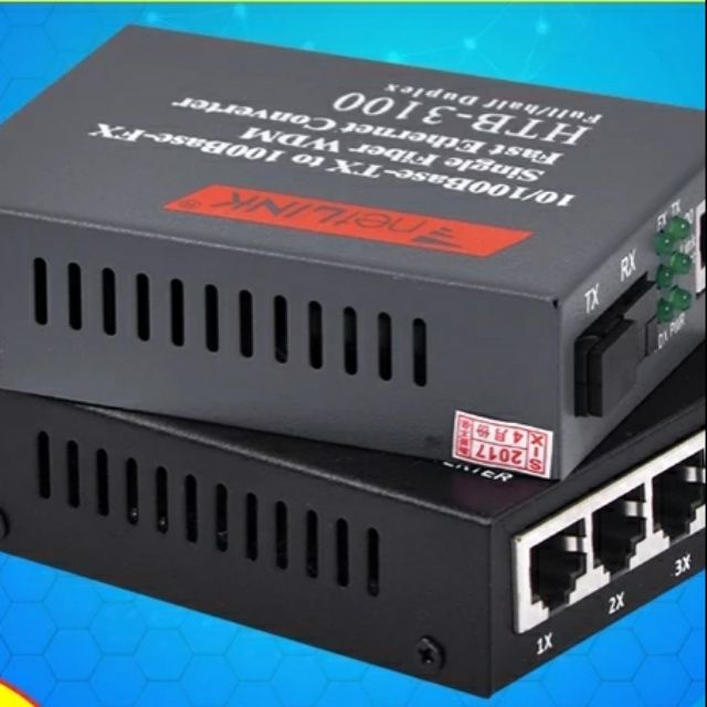 Bộ chuyển đổi tín hiệu quang điện ftth converter 4 cổng lan