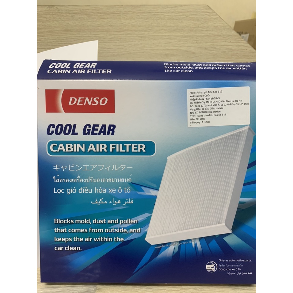 Lọc gió điều hòa dòng xe TOYOTA chính hãng giúp lọc sạch bụi bẩn trên xe