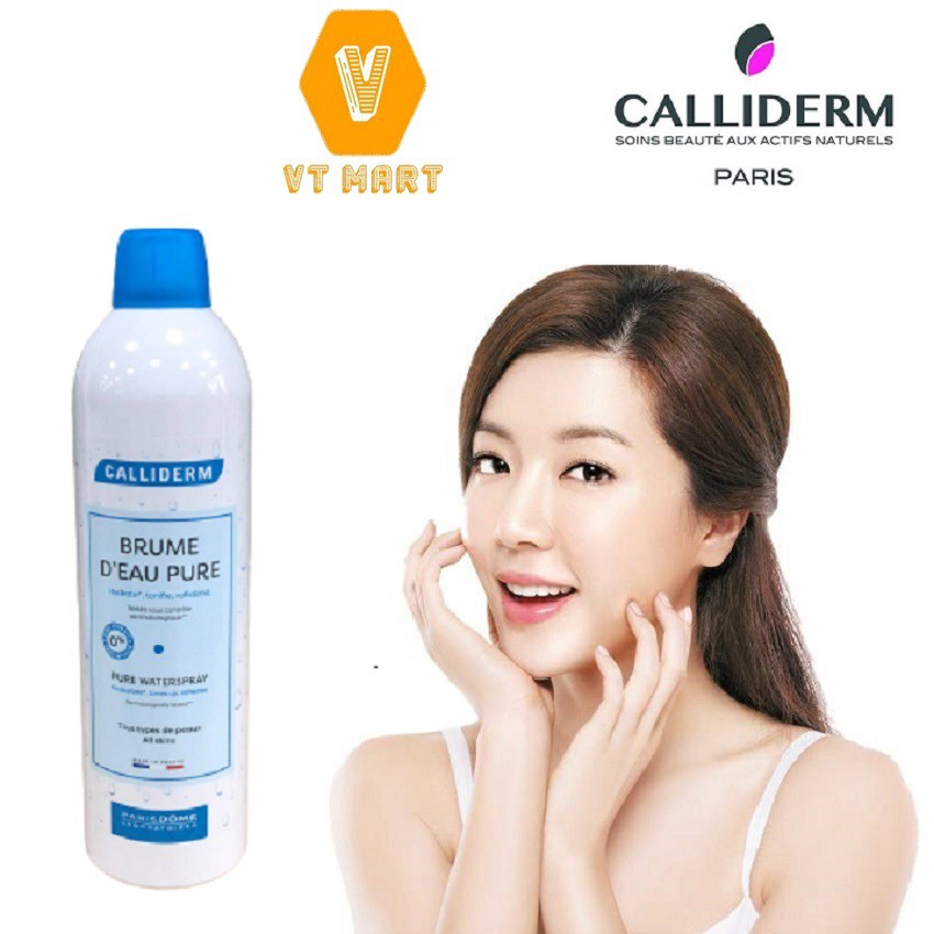 {Nhập Khẩu Từ Pháp} Xịt Khoáng Giữ Ẩm Dưỡng Da CALLIDERM Brume D'eauPure 400ml chiết xuất từ nước khoáng tinh khiết nhất