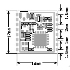 Mô đun truyền tín hiệu không dây Ra-02 Lora Sx1278 433m 10km thích hợp cho Spi Gpio