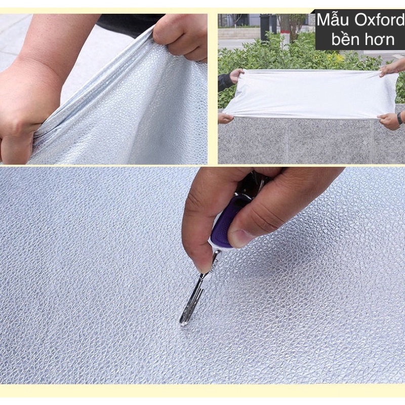 Bạt phủ xe ô tô 3 lớp Oxford, order taobao shop uy tín nhất, dày bền chịu nhiệt tốt