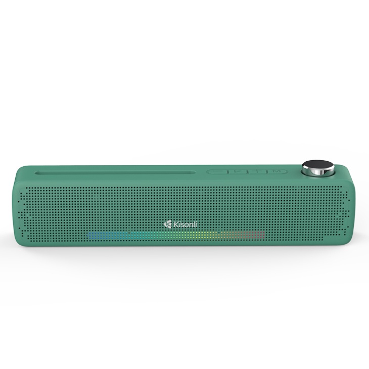 Loa bluetooth Kisonli LED-905 led RGB, có giá đỡ, hỗ trợ thẻ nhớ/USB/AUX/FM  - Nhất Tín Computer
