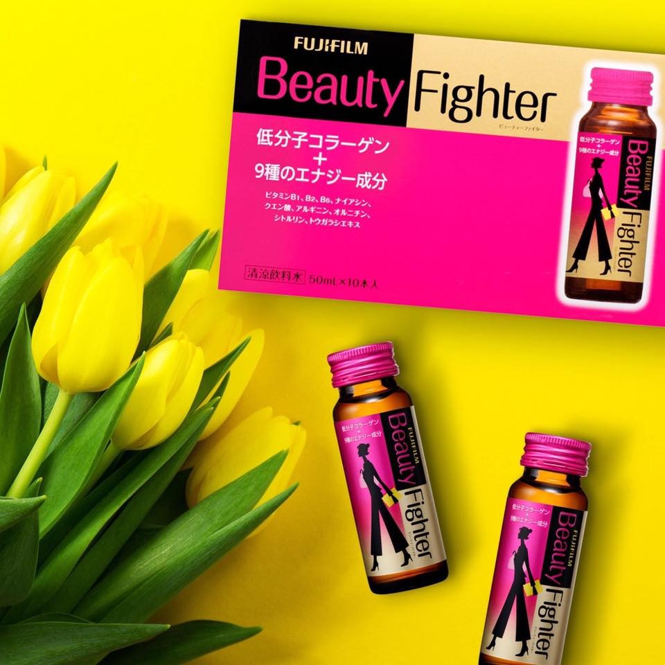 collagen Nhật Bản dạng nước beauty fighter 50ml x 10 lọ