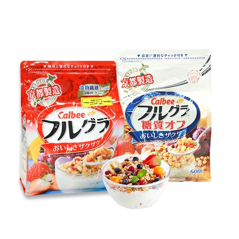 Ngũ cốc Calbee 750gr Nhật