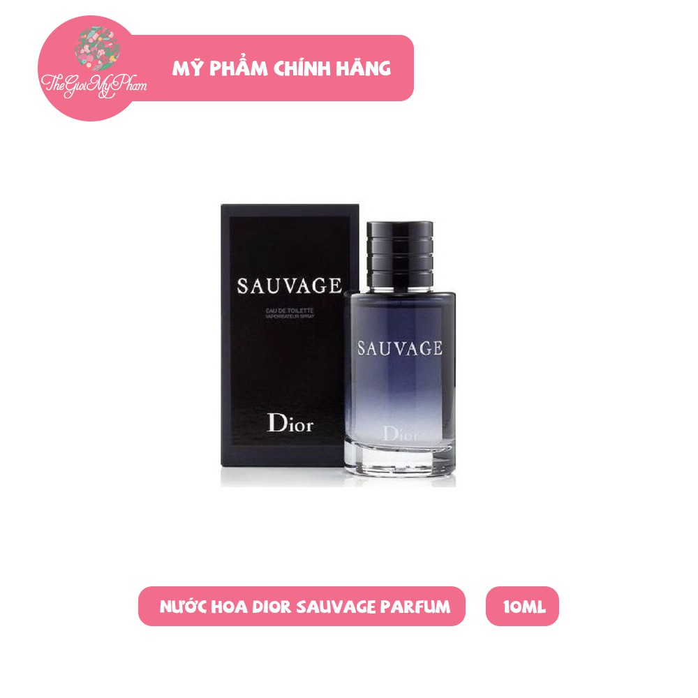 Nước Hoa Nam Mini Dior Sauvage Parfum 10ml