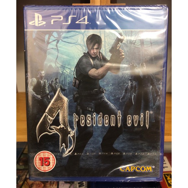 Đĩa Game PS4: RESIDENT EVIL 4 - hệ EU