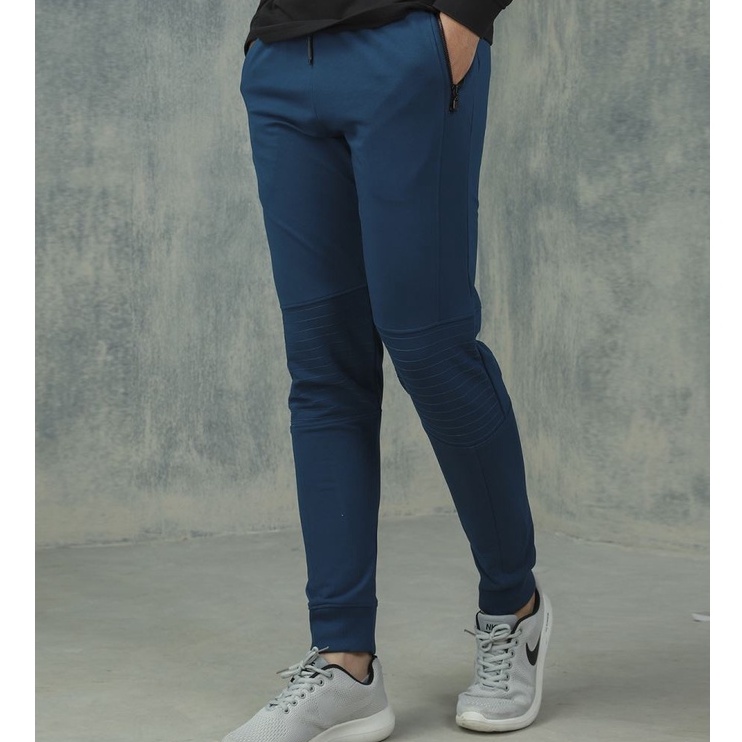 Quần thu đông, quần lỉ nam ⚡ ARISTINO⚡ dáng regular fit suông nhẹ, thoải mái, giữ ấm cơ thể - APA003W8
