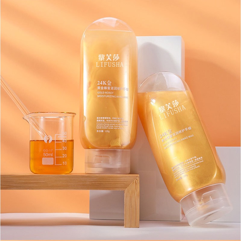 Mặt nạ dưỡng da tay chiết xuất từ mật ong và vàng 24K