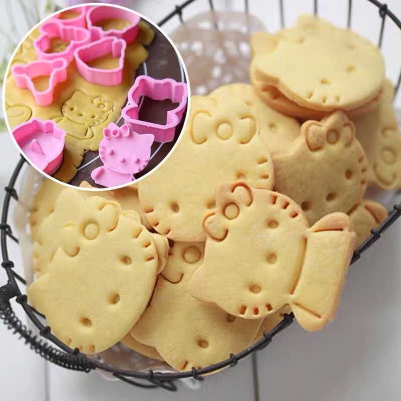 Set 2 Khuôn tạo hình bánh/ khuôn cutter, khuôn bánh qui bánh cookies