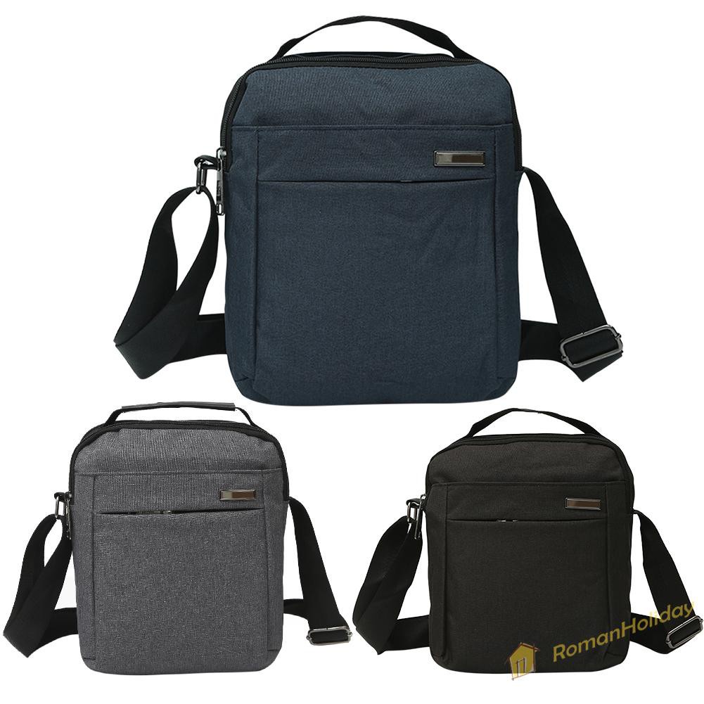 【On Sale】Synthetic Linen Men's Business Bag Travel Cool Crossbody Bag Shoulder Bag