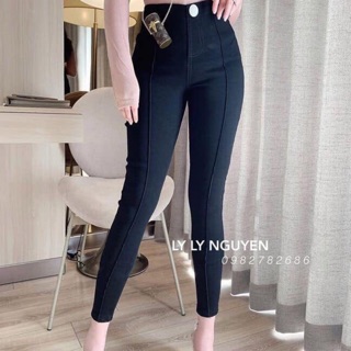 Combo quần bò giấy gân giữa